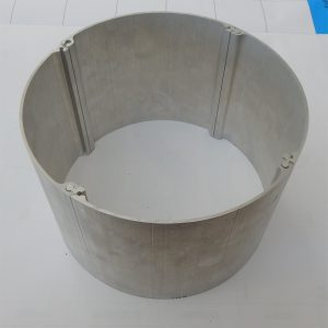 Extruded aluminum tube