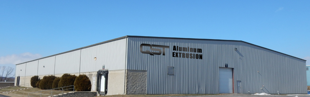 Exterior of aluminum extrusion company in Jackson, Wisconsin